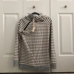 Striped Hoodie
